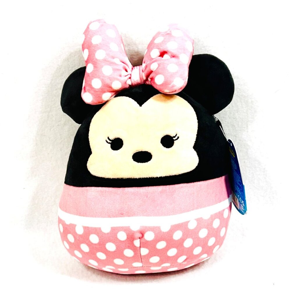 Squishmallows Official Kellytoy Plush 8" Minnie Mouse - Disney Ultrasoft Stuffed